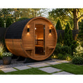 Sauna Plunge 4 Person Outdoor Barrel Sauna